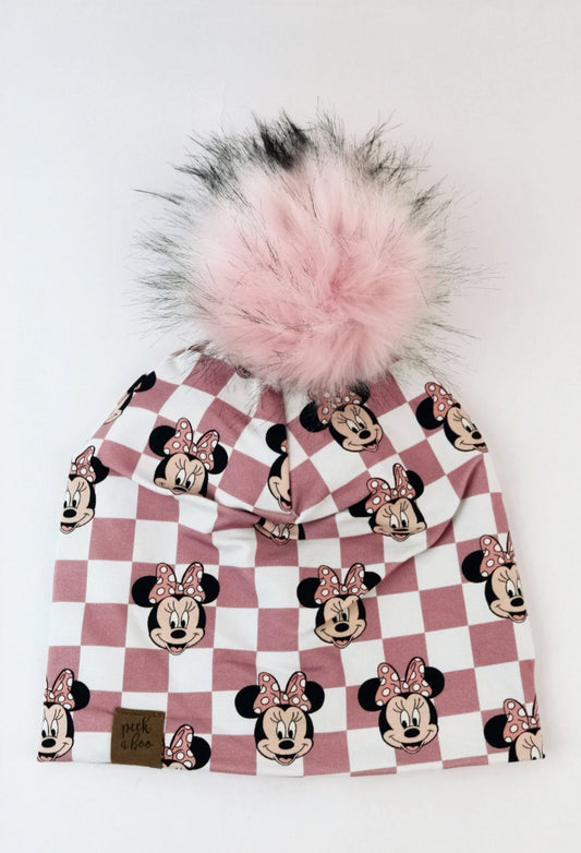 Slouchy Beanie Pink ears