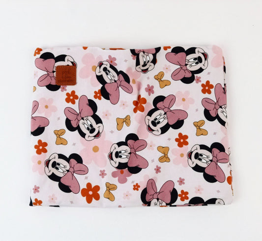 Fleece neck warmer - Pink ears