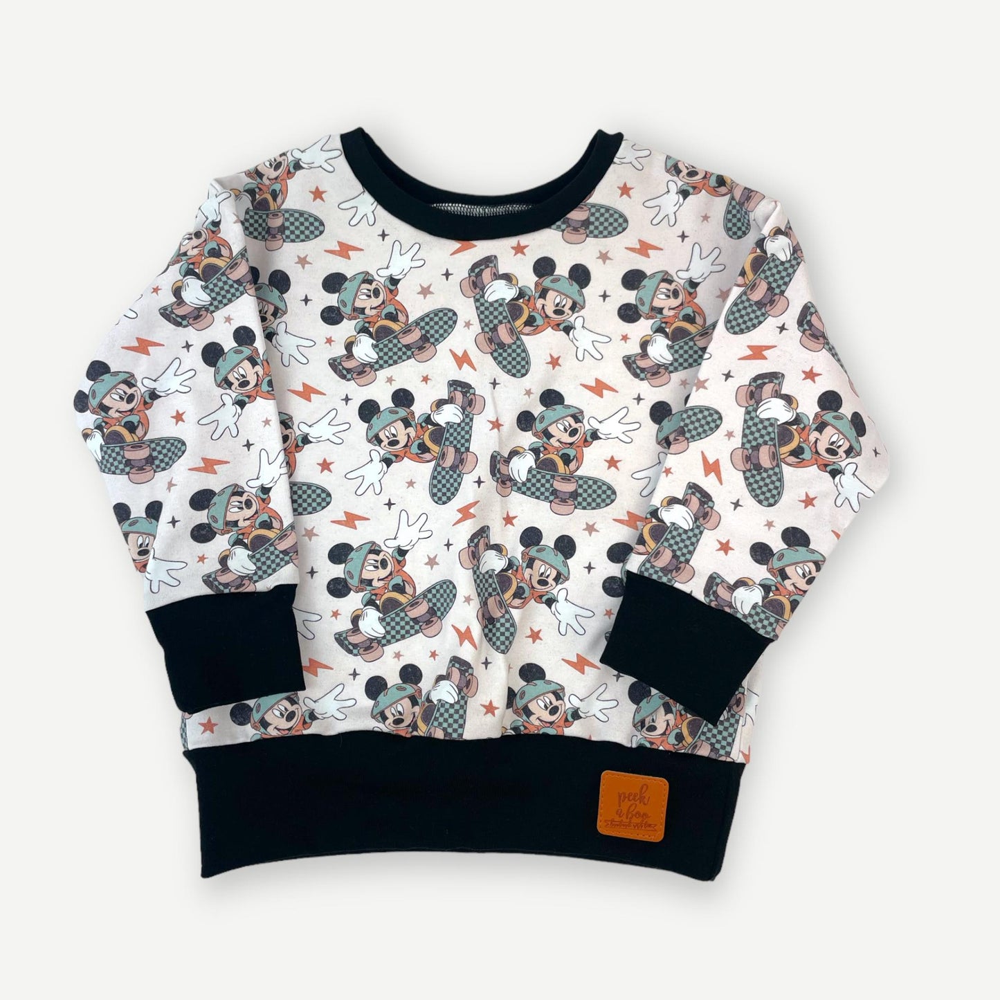Skateboard mouse Crewneck