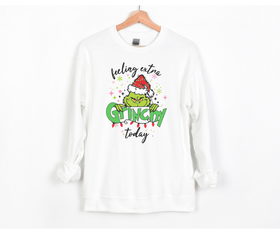 V.I.P group | Children Crewneck Extra Grinchy