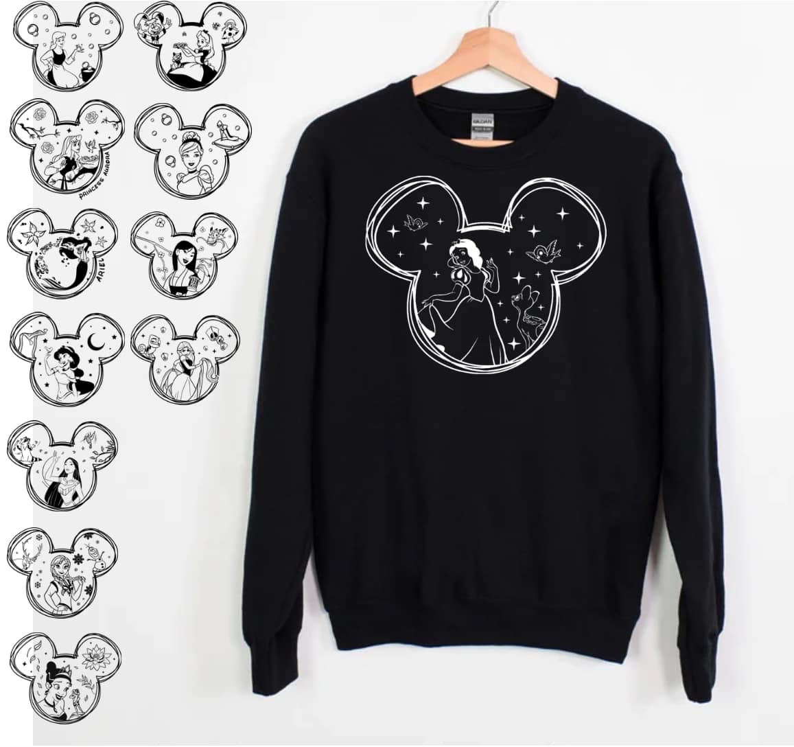 V.I.P group - Crewneck Magical Princesses