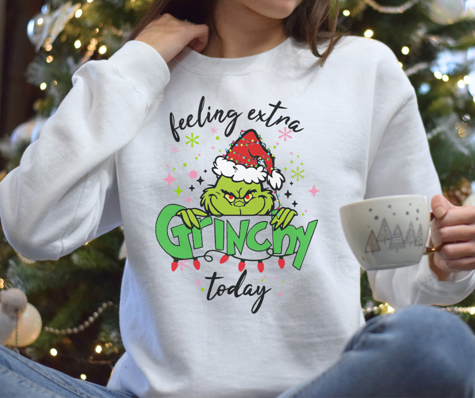 V.I.P group | Adult Crewneck Extra Grinchy
