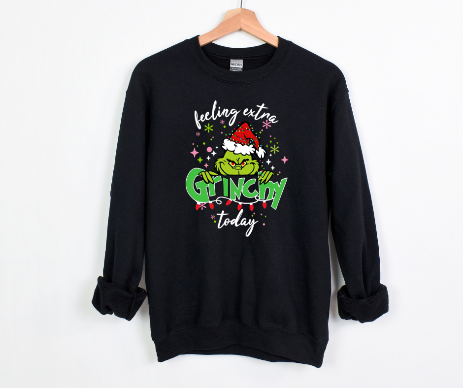 V.I.P group | Children Crewneck Extra Grinchy