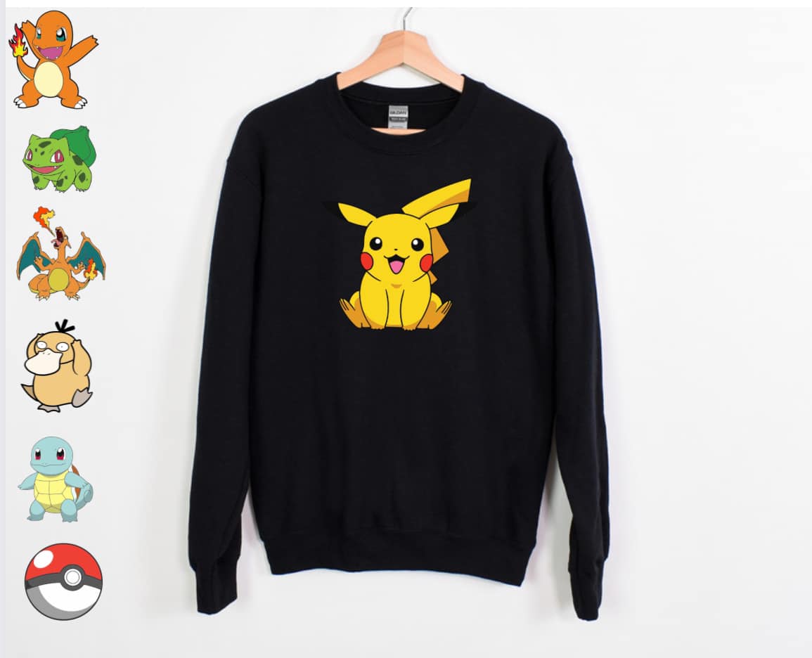 V.I.P group - Adult Crewneck pocket monsters