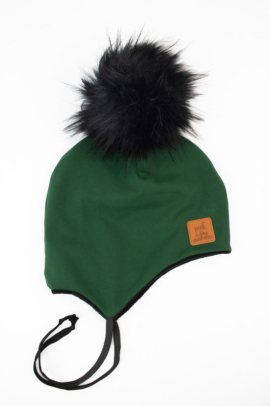 Children | Ear flaps Green forest