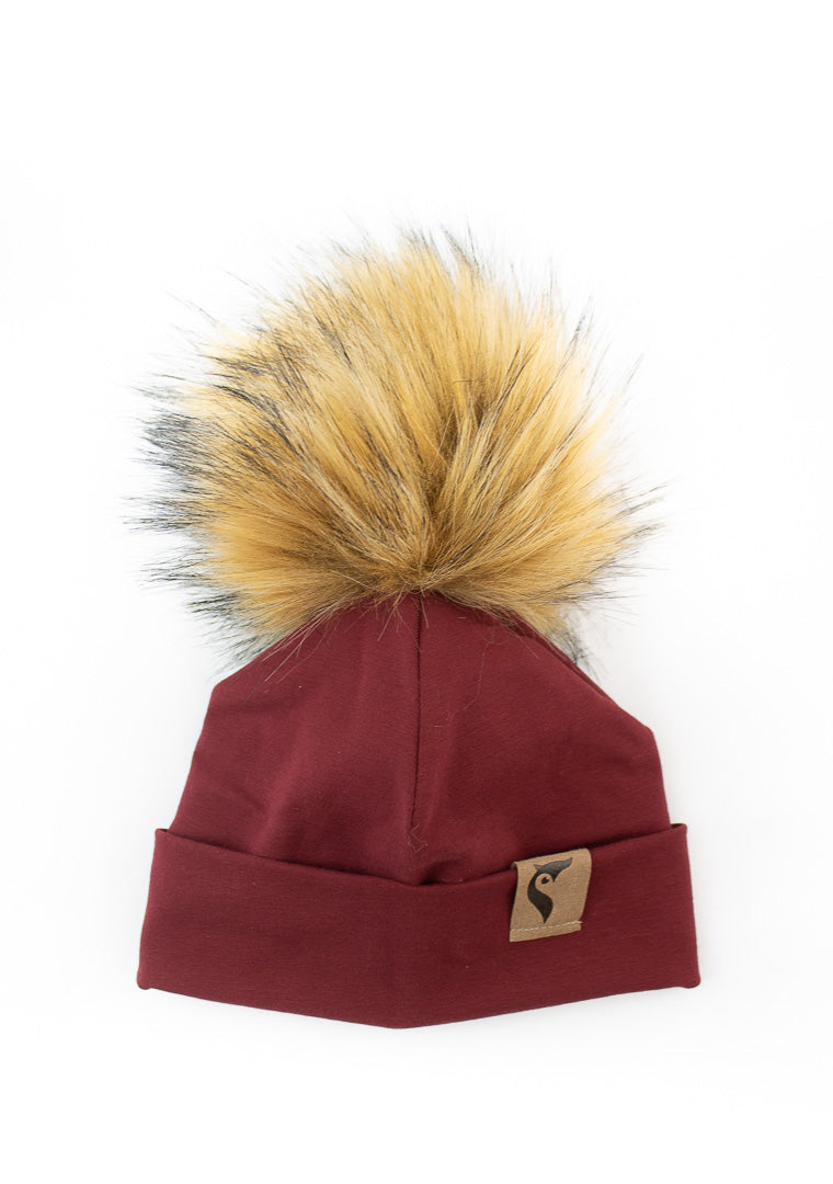 Slouchy Beanie Burgundy