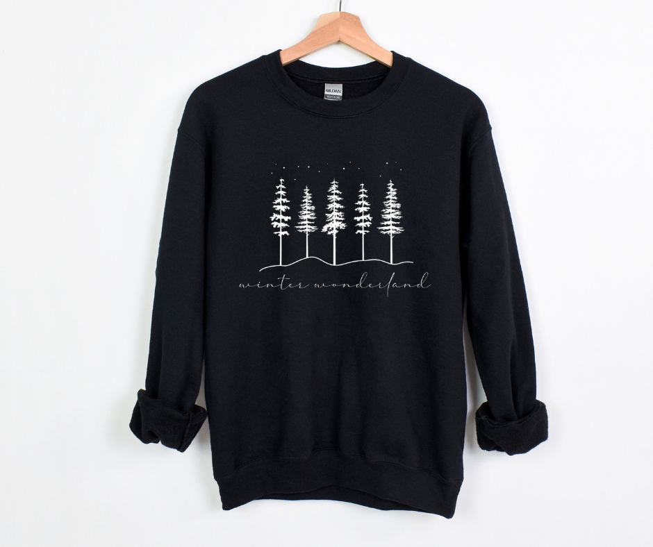 V.I.P group | Adult Crewneck Winter wonderland