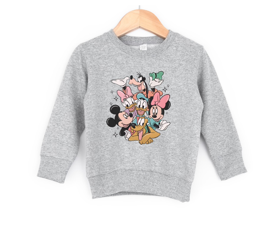 V.I.P group | Children Crewneck Mouse & friends