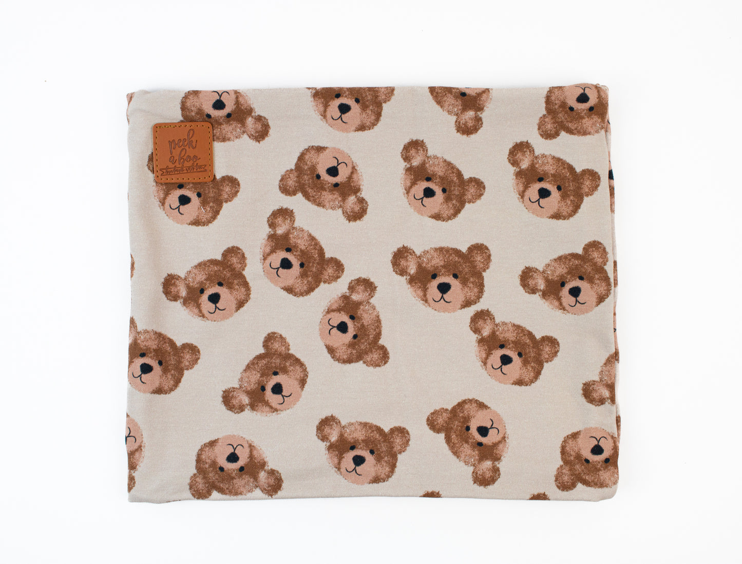 Fleece neck warmer - Teddy bear