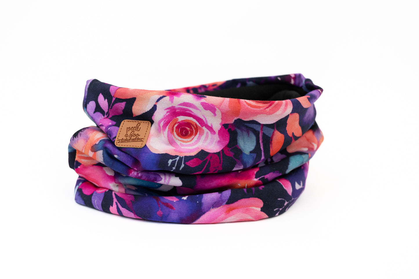 IN STOCK | Fleece neck warmer Vibrant Floral