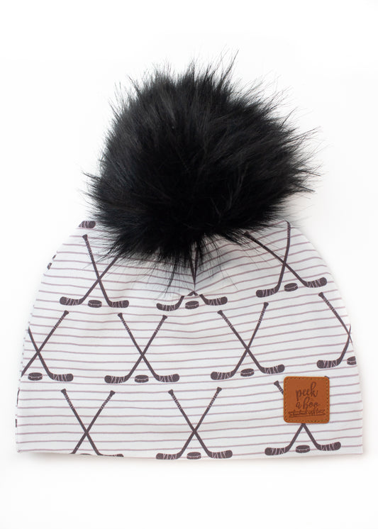 3 Season Toque - Stripes Hockey