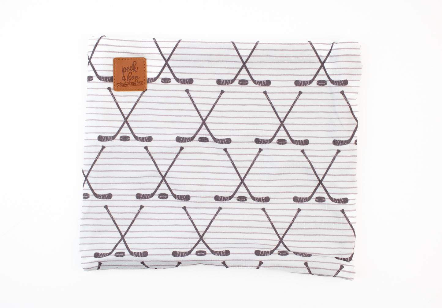 Fleece neck warmer - Stripes Hockey