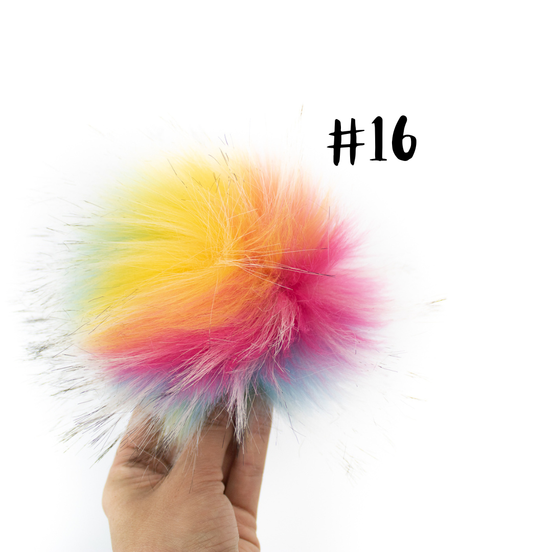 IN STOCK | Ear flaps Rainbows & Unicorns wonderland