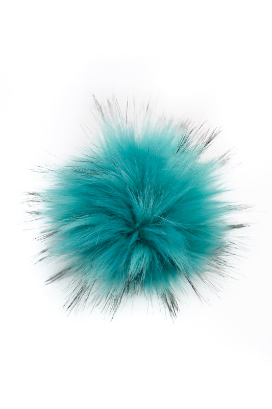 Turquoise pompom