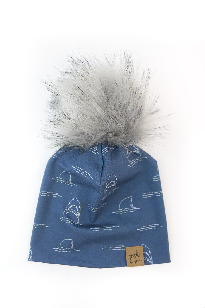 Slouchy Beanie sharks
