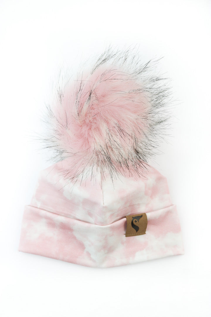 IN STOCK | Slouchy beanie cotton candy Tie Dye