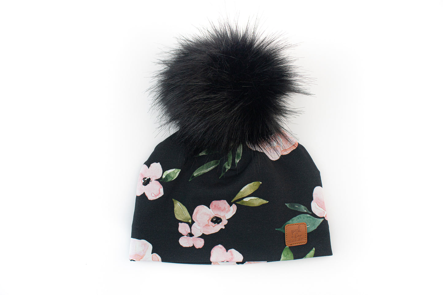 3 Season Toque Light pink floral
