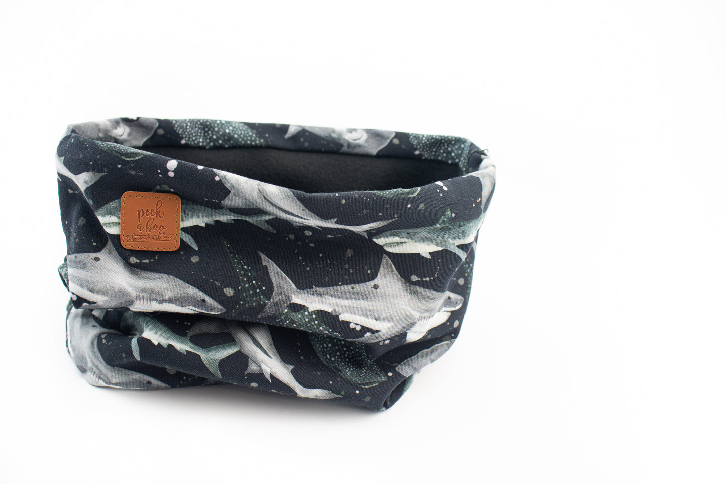 Made to order | Fleece neck warmer Sharks