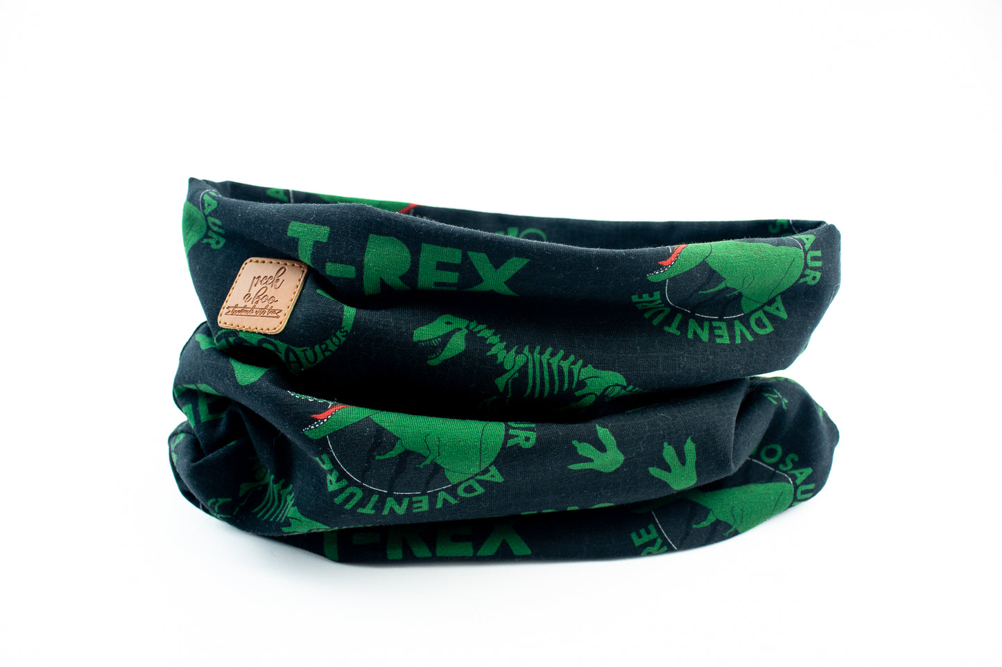 Made to order | Fleece neck warmer T-rex