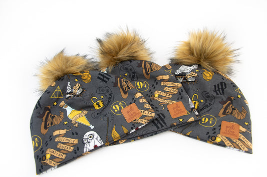 3 Season Toque Charcoal wizard