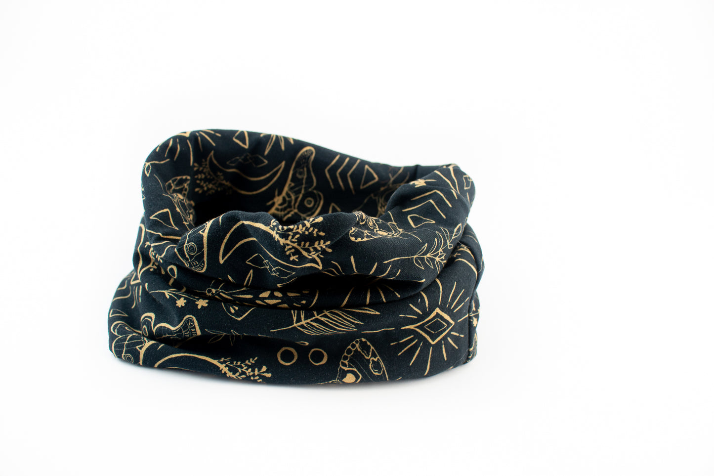 MADE TO ORDER | Fleece neck warmer Butterfly Garden