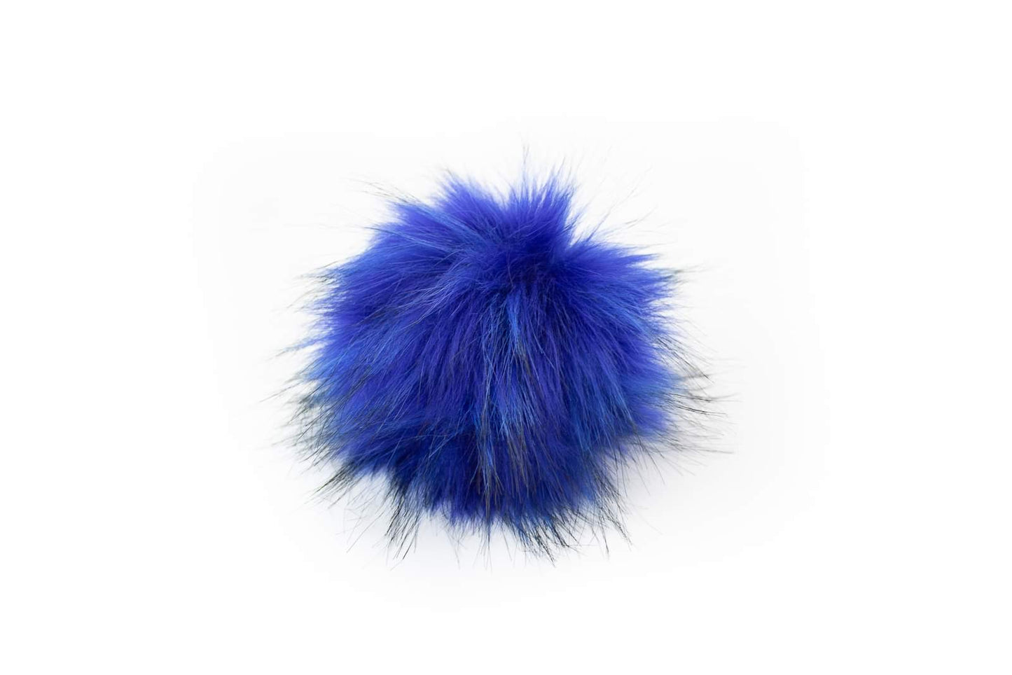 Blue pompom.