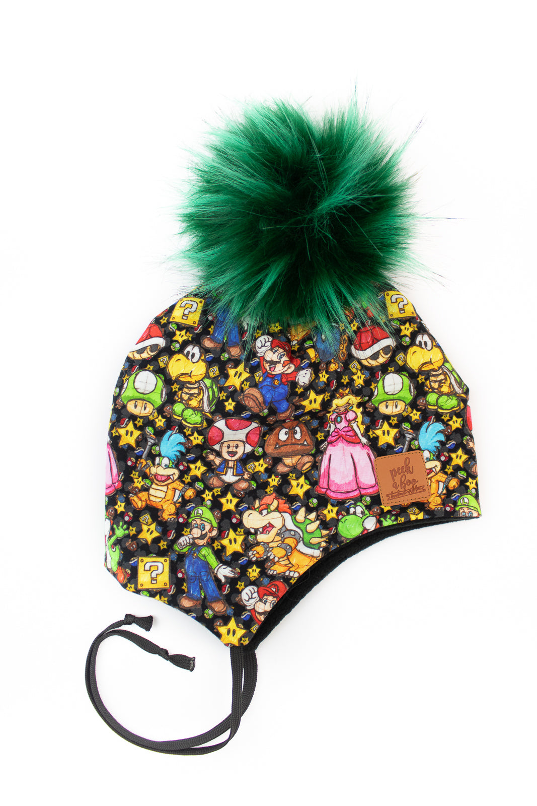 MADE TO ORDER | Ear flaps Super Mario
