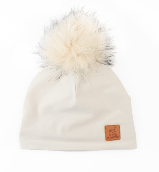 3 Season Toque - Beige