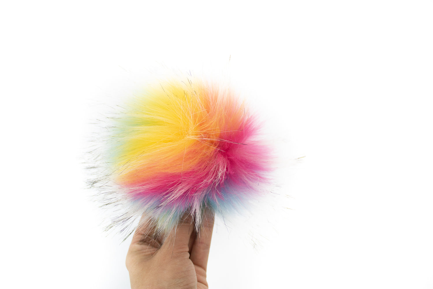 Extra removable pompoms