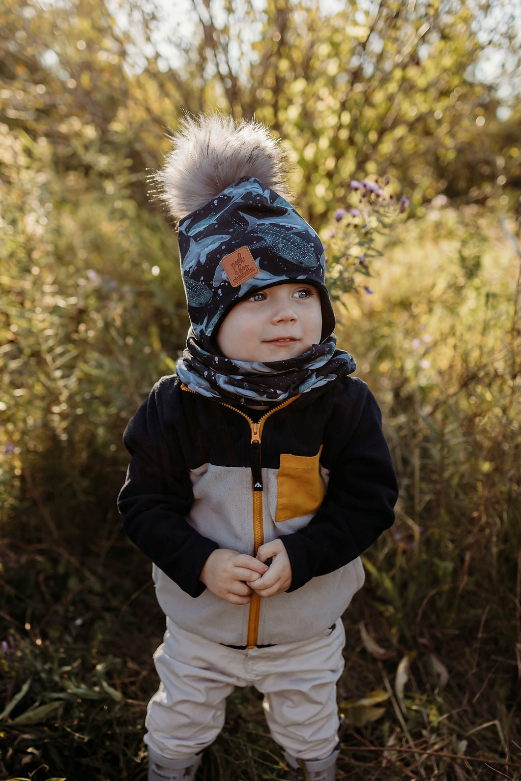 Fleece neck warmer