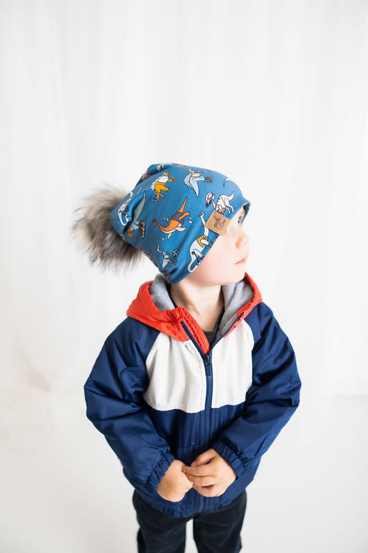 Slouchy Beanie dino-sports