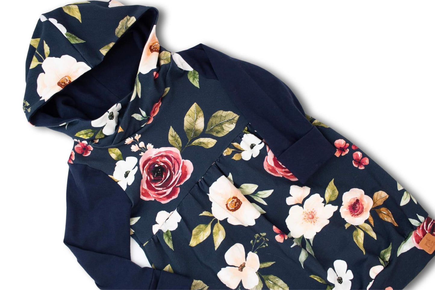 PRE-ORDER | Sweater dress Navy floral