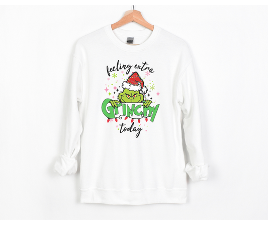 V.I.P group | Children Crewneck Extra Grinchy