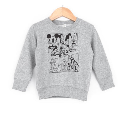 V.I.P group | Children Crewneck Mouse & Co