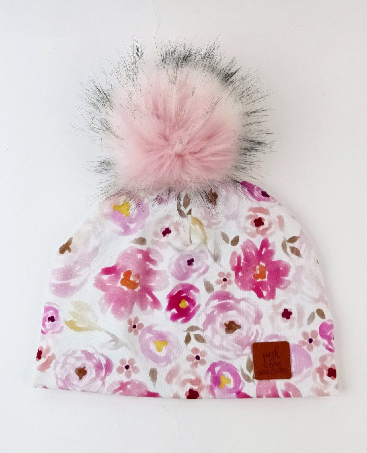 3 Season Toque - Pink Daisies