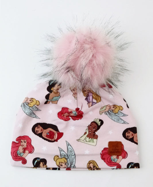 3 Season Toque - Pink princesses