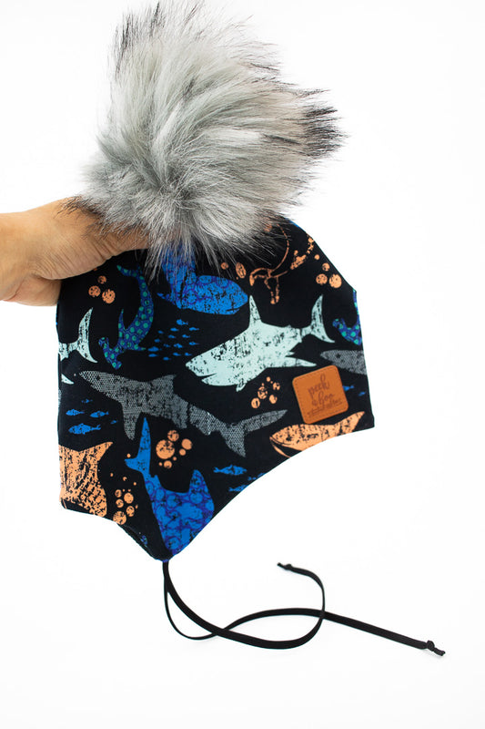 Children | Ear flaps Sharky