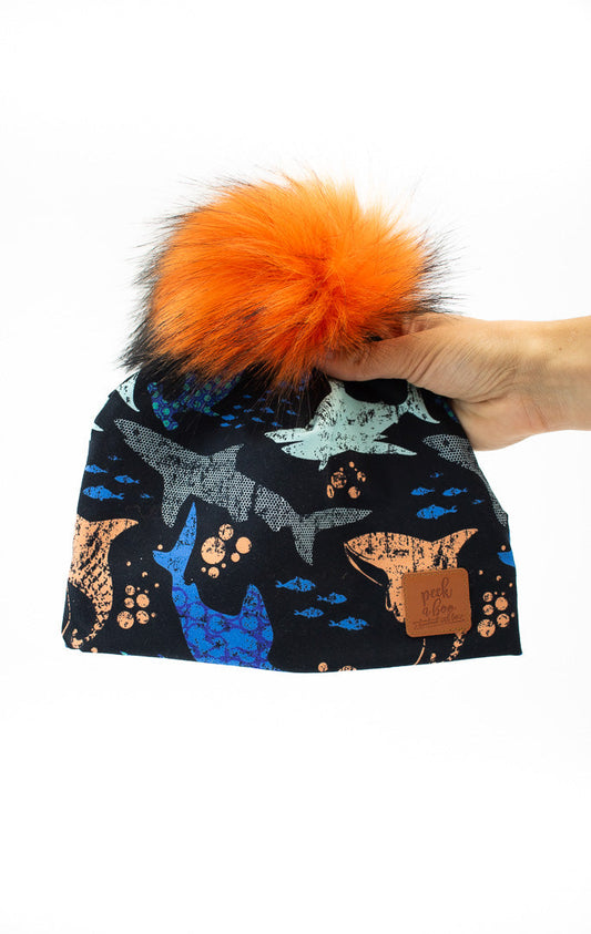 IN STOCK - 3 Season Toque Sharky