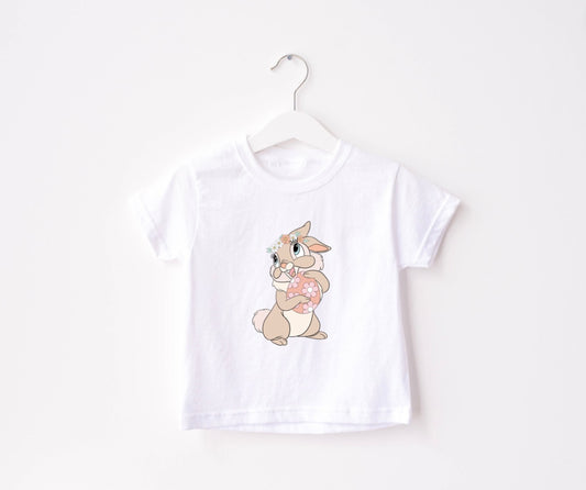 Adult T-shirt | Flower Bunny