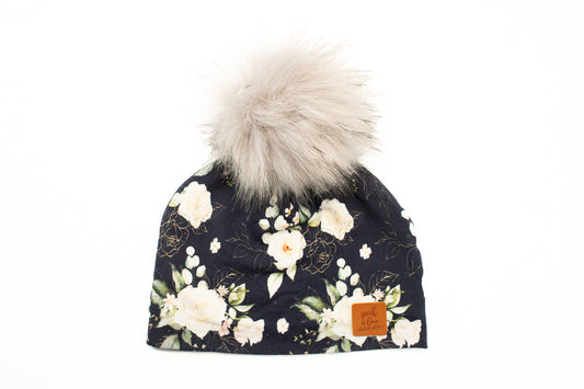 3 Season Toque night floral