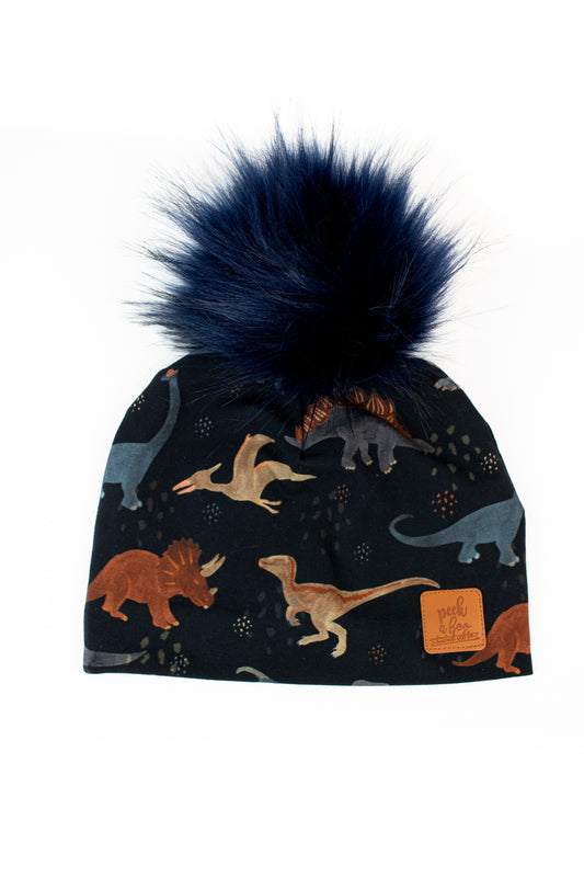 3 Season Toque Watercolour Dinos