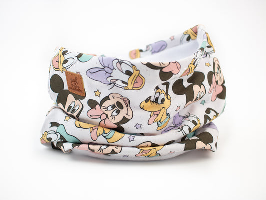 Fleece neck warmer minnie & mouse
