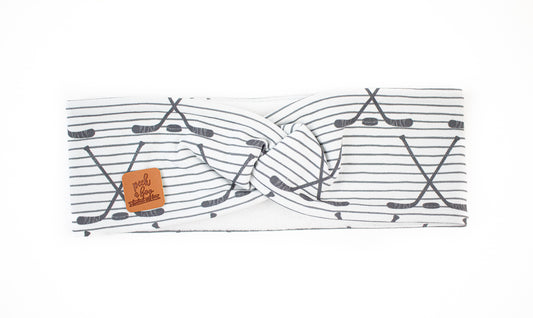 Fleece Twisted headband Hockey