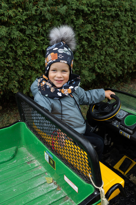 3 Season Toque Construction Trucks