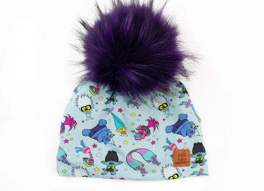 3 Season Toque blue troll