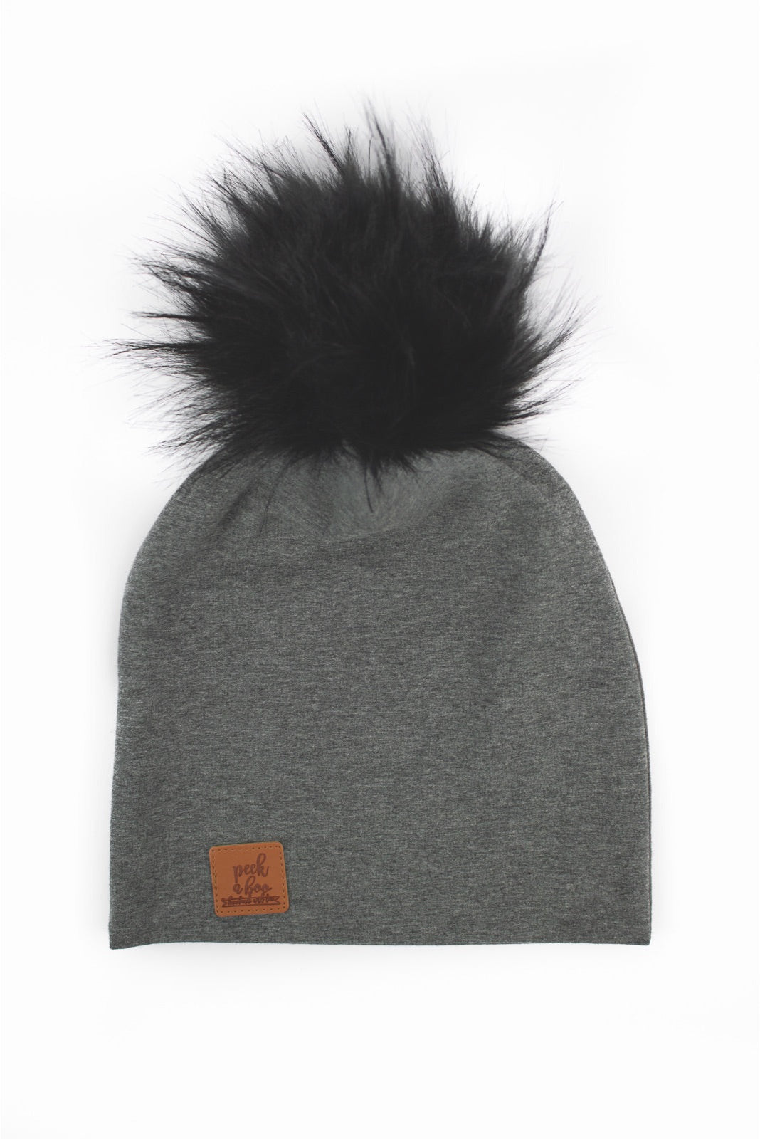 Dark grey Slouchy Beanie