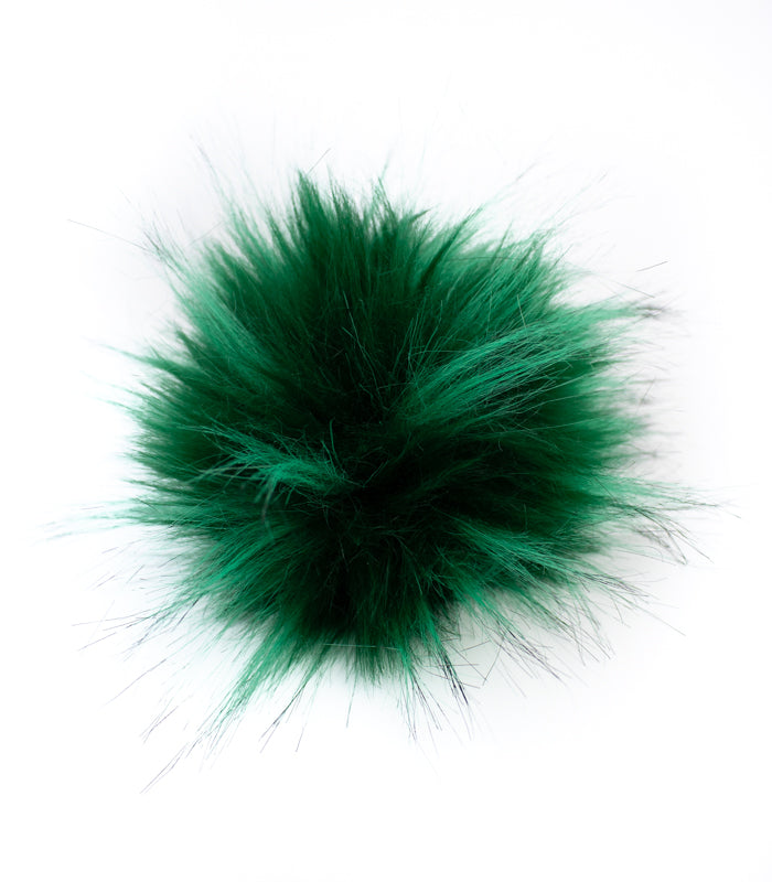 Green pompom.