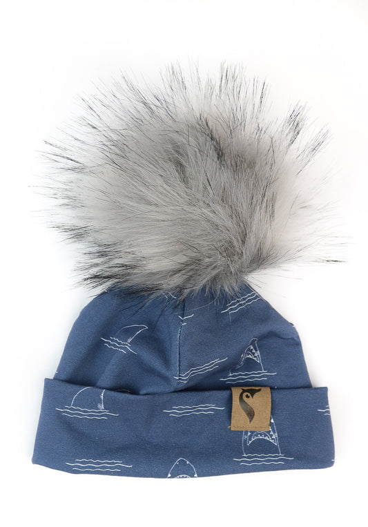 Slouchy Beanie sharks