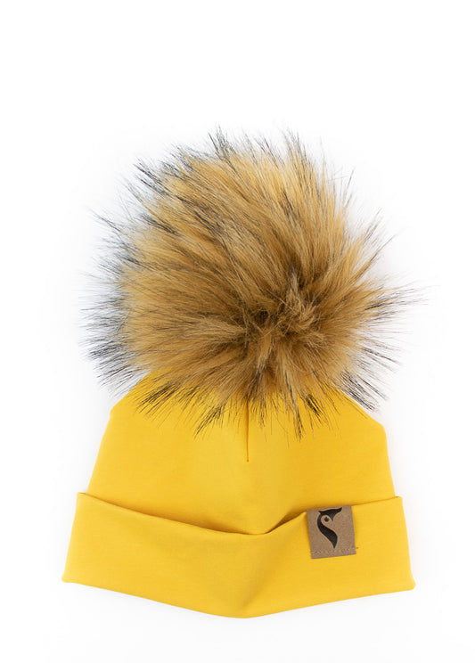 Slouchy Beanie Yellow mustard