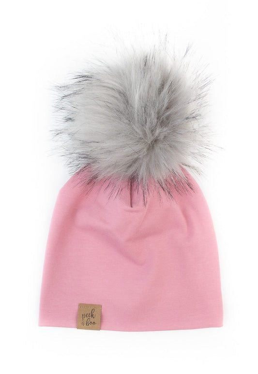 IN STOCK | Slouchy Beanie Dusty pink